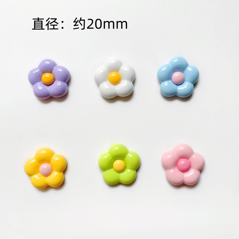 Yiwu small ornaments, resin diy accessories, cream glue accessories, sunflowers, handcrafted material jewelry accessories wholesale Application Scenario