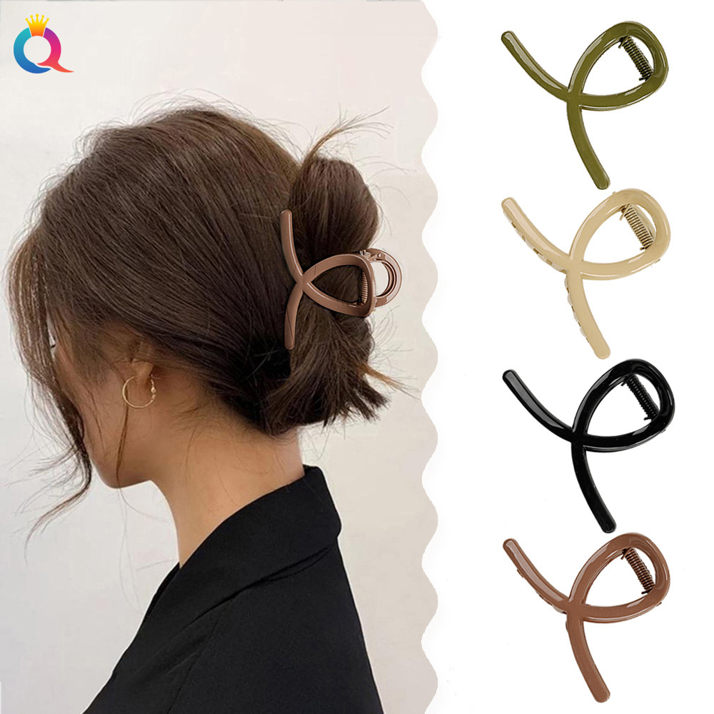 Qiyue Small Hairpin, ins high-end hairpin, hairpin, women's back of the head, shark hairpin, hair accessory wholesale Specification drawing