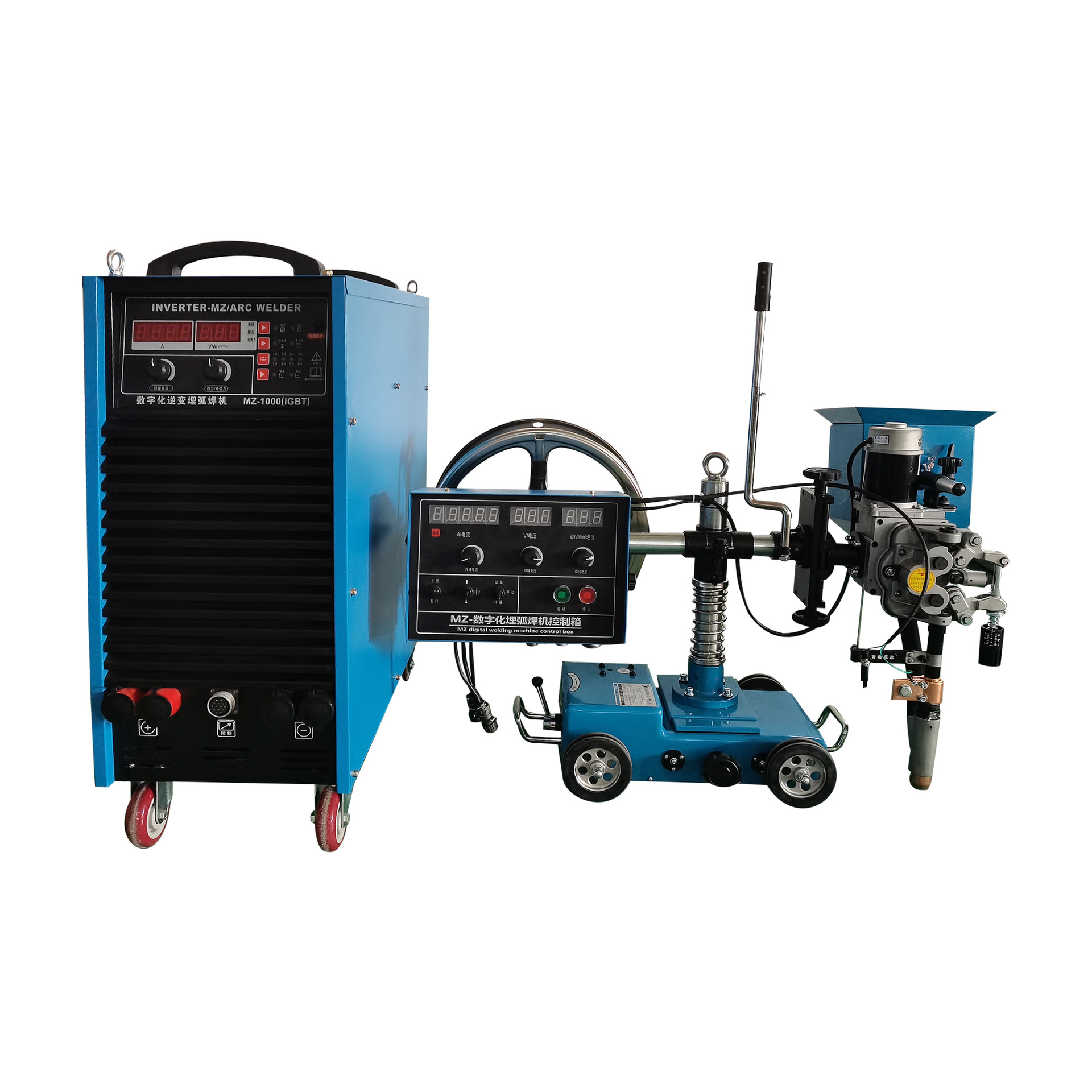 Henan submerged arc automatic welding machine MZ-1250, spout electroslag welding machine 380, submerged arc welding machine for pipelines and pressure vessels details Picture