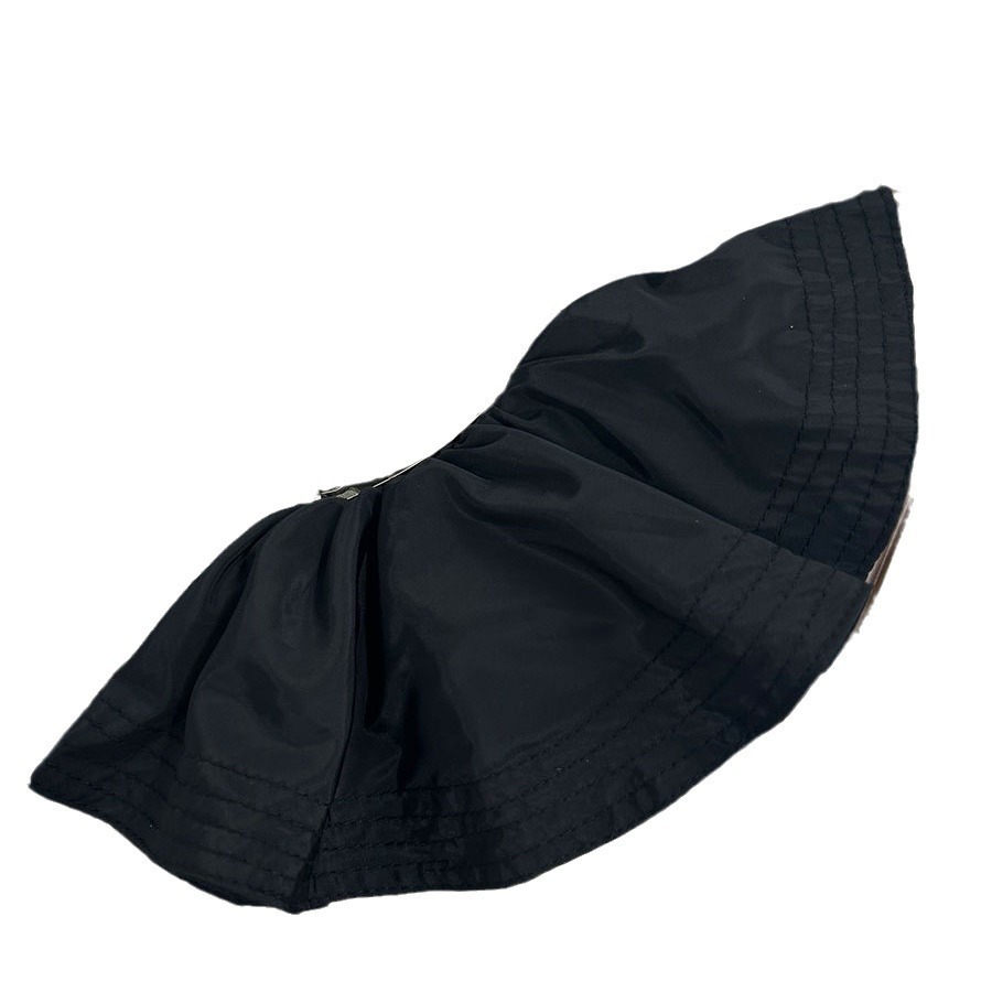 Black skirt hem bow hair clip, female back head coil spring clip, high-end large intestine hair band, Korean style, extra-large size Item Picture