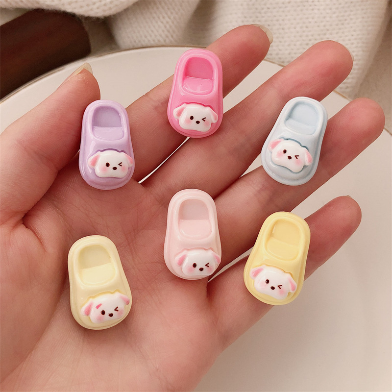 Cute cartoon slippers, small hair clips, children, girls, students, bangs clips, side clips, ponytail clips, baby hair clips full figure