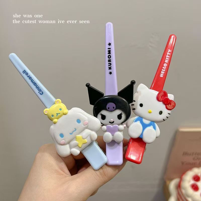 Cartoon large hair clips, cute forehead bangs clips, student hair accessories, abundant hair volume, duckbill clips, hair accessories, hair clips wholesale Specification drawing