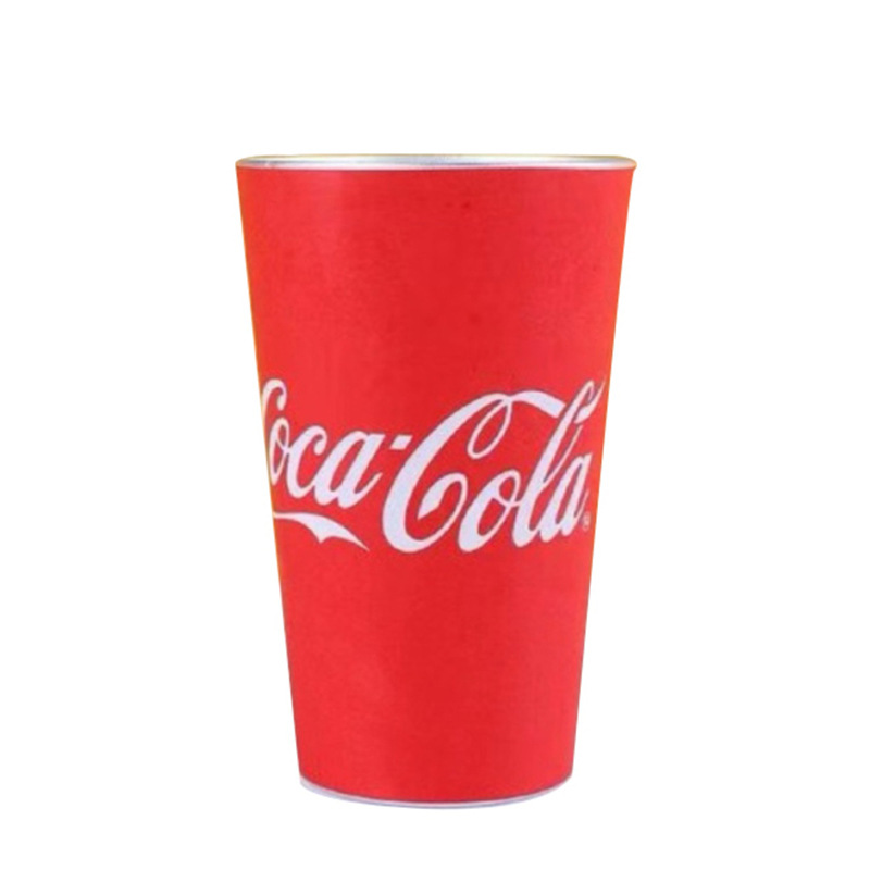 Color-changing aluminum cup, outdoor camping party cold drink cup, beer mug, aluminum 470ml, McDonald's color-changing water cup, single layer Item Picture