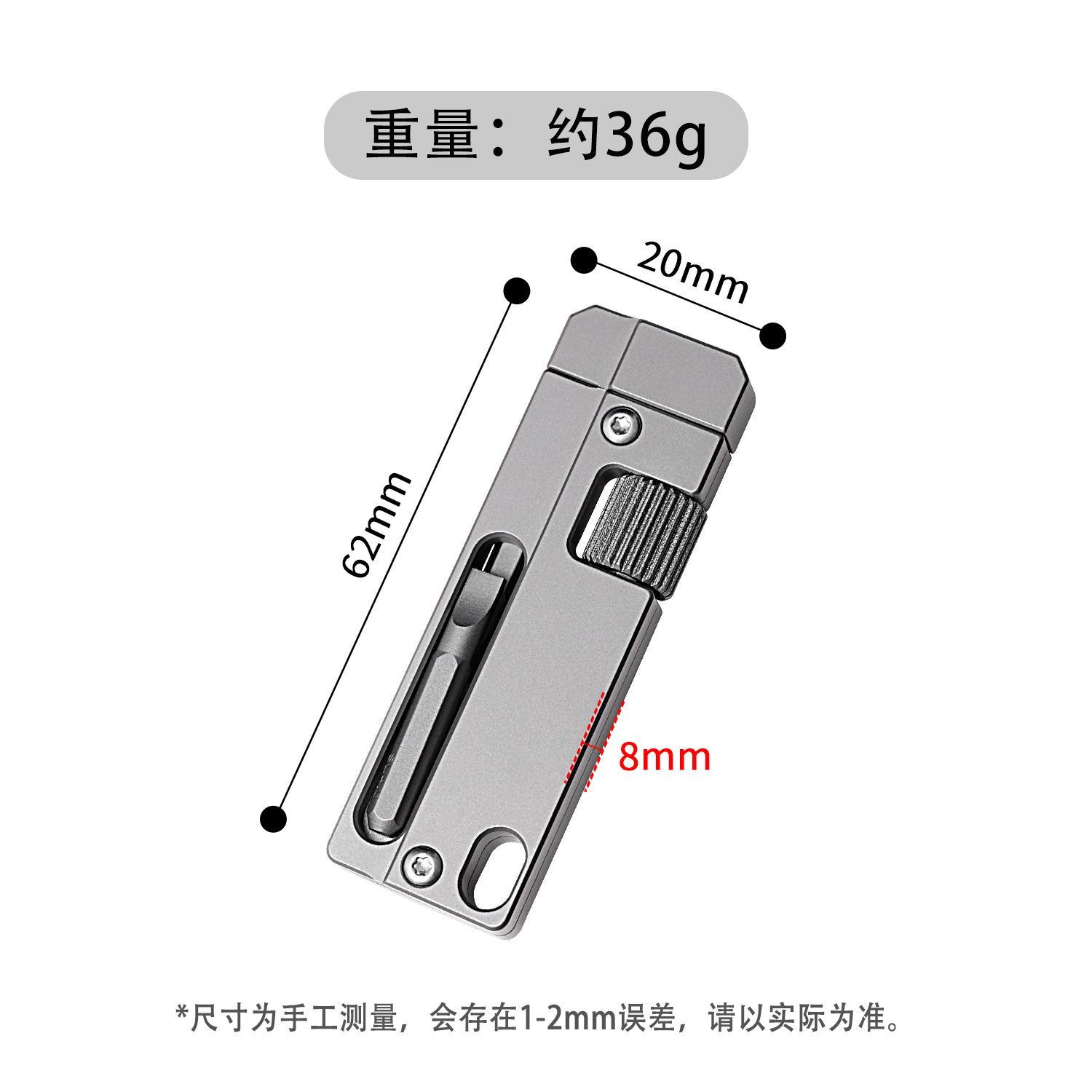 Titanium alloy multi-functional wrench, a daily portable multi-functional tool, adjustable open-end wrench Application Scenario