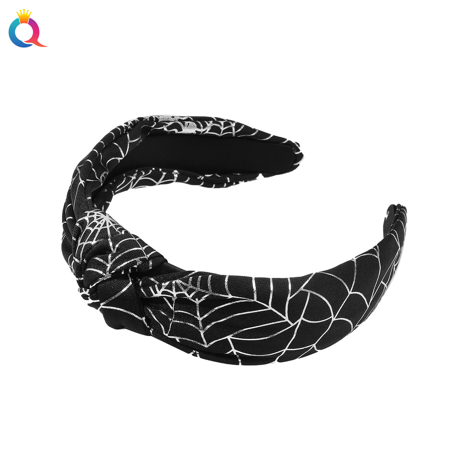 Qiyue Cross-border Halloween Hairband with diamond and pearl headband, Girls' High Hairpin on the top of the head, High-end hairpin and hair accessory wholesale Item Picture