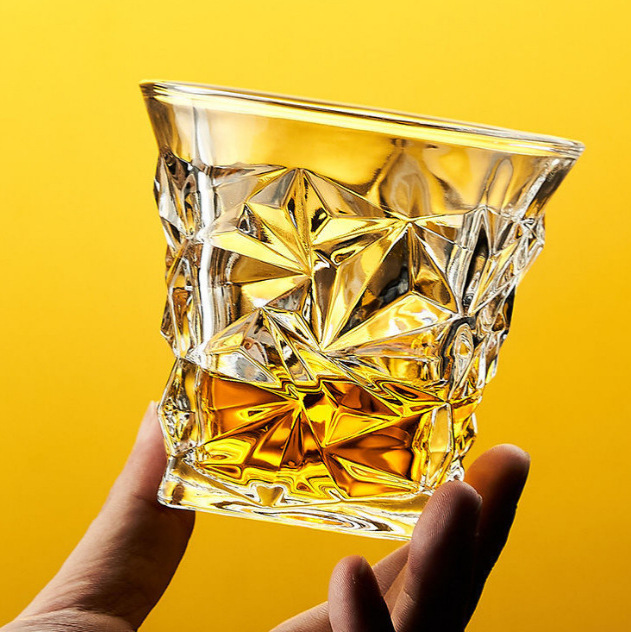 Wholesale European retro wine glasses, whisky glasses, crystal glass, beer sets details Picture