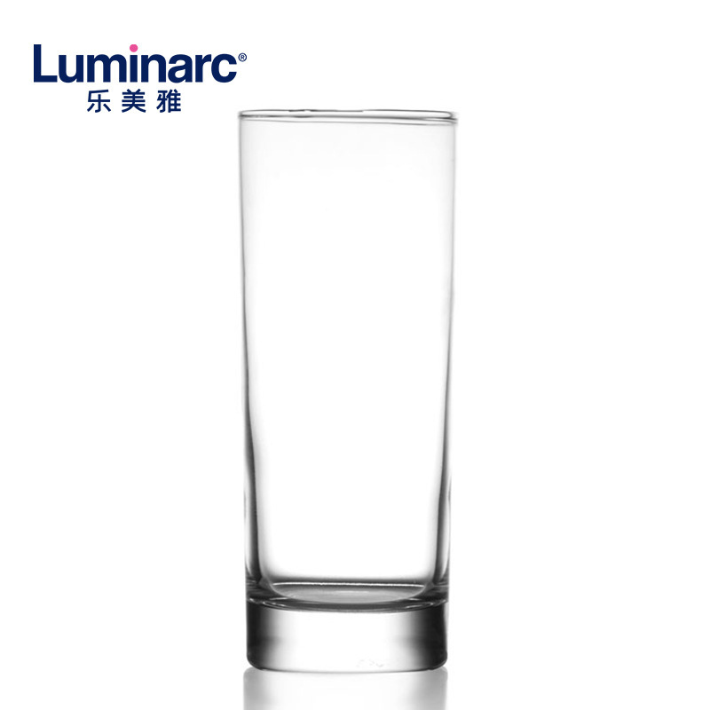Lemeiya household vertical lift water glass, heat-resistant transparent glass water glass, juice glass, beer glass, whisky glass full figure