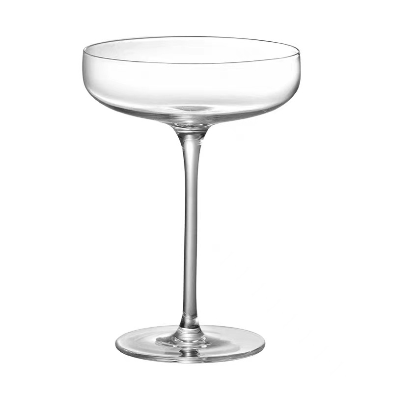 Creative influencer Instagram sweet wine glass, fruit wine glass, crystal glass, transparent cocktail glass, tart glass, Tiffany glass, batch Item Picture