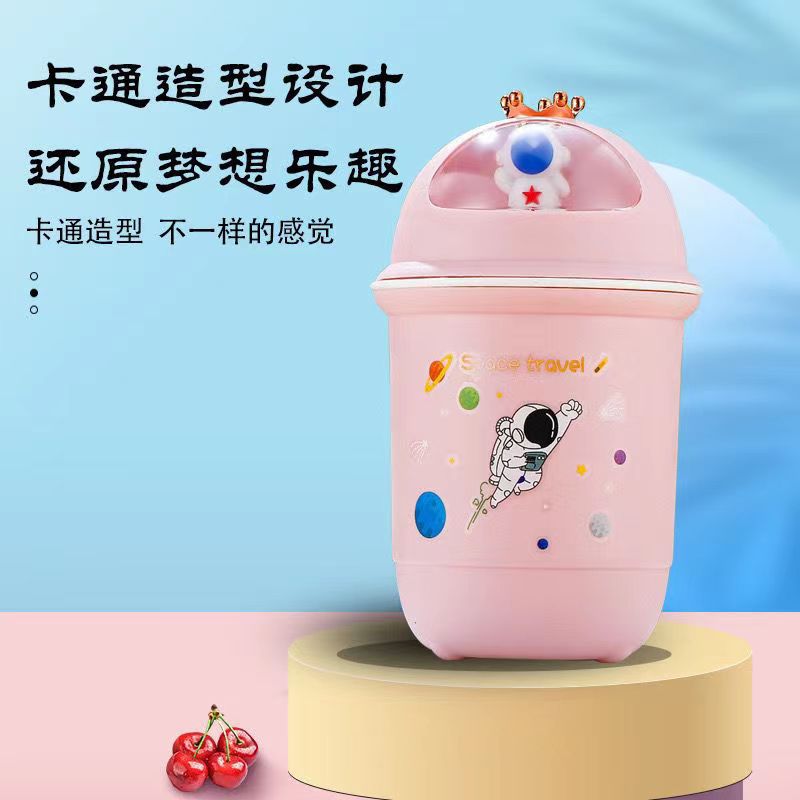 Creative new Planet Cup, popular water cup, cute cartoon children's casual glass cup, customized logo advertising cup Specification drawing