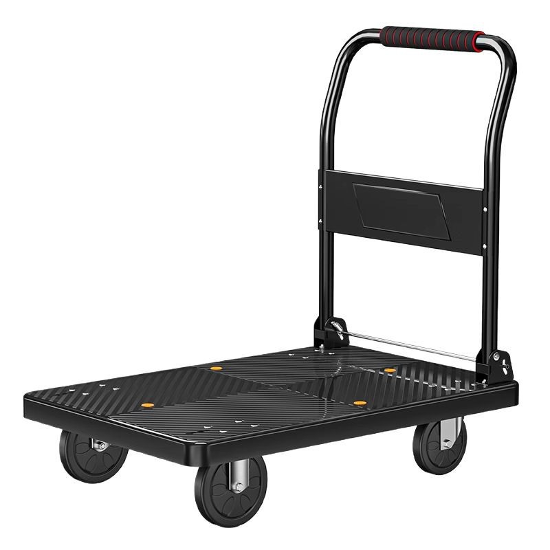 Feida flatbed truck, heavy-duty handcart, transporter, portable folding trailer, high-load industrial flatbed truck Item Picture