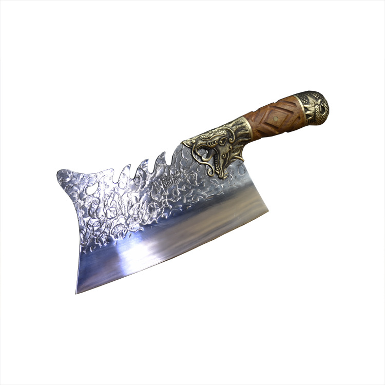Longquan City household bone-chopping knife, bone-chopping knife, chef's knife, slicing knife, stainless steel kitchen knife wholesale Item Picture