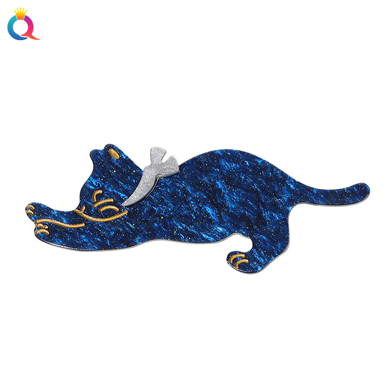 Qiyue Korean version ins high-end hairpins, cat hairpins, simple bangs clips, duckbill clips, hair accessories and head accessories wholesale Item Picture