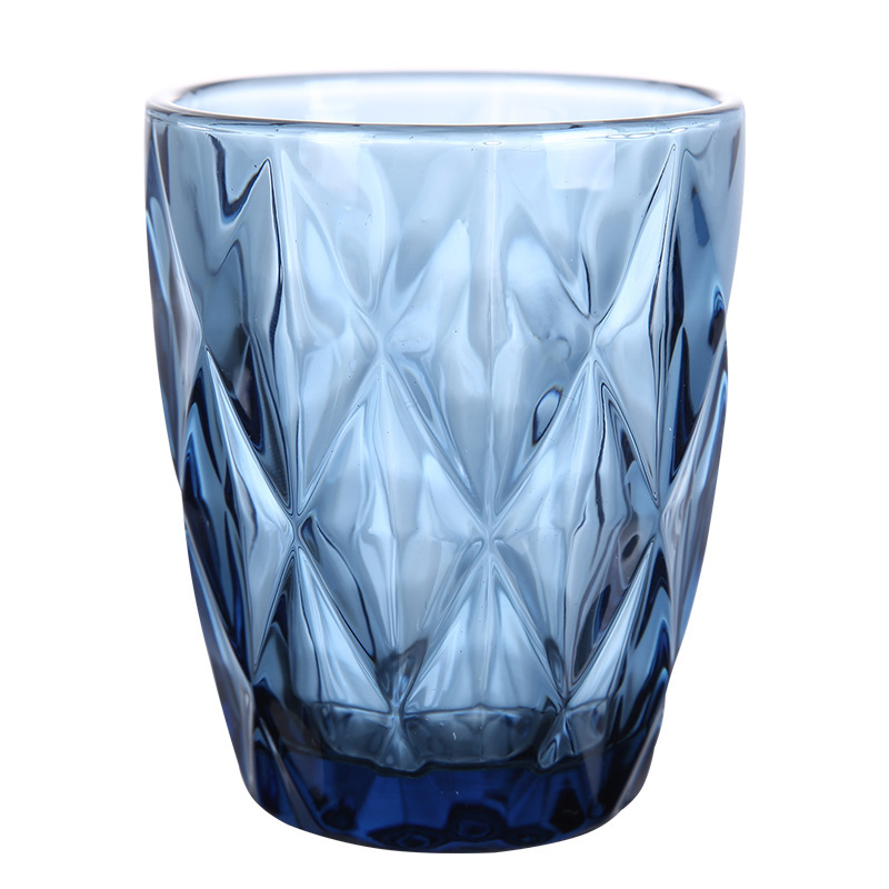 Factory direct sales of glass cups, household colorants, thickened water cups in original color, hotel mouthwash cups, juice cups, large capacity Item Picture