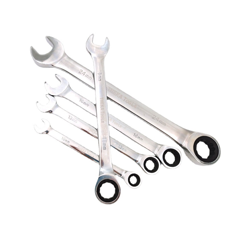 72-tooth unidirectional quick ratchet automatic dual-purpose wrench open ratchet machine hand quick tool set Item Picture