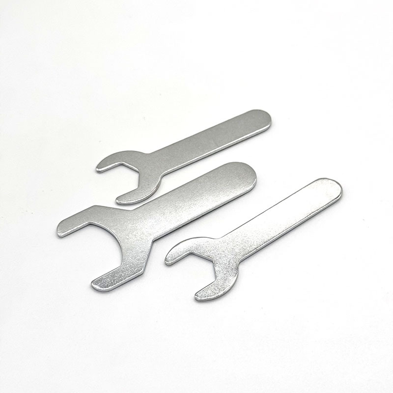 Wholesale thin 12MM open-end wrench, single-head ultra-thin furniture and bathroom hexagon socket one-time stamping simple wrench Item Picture