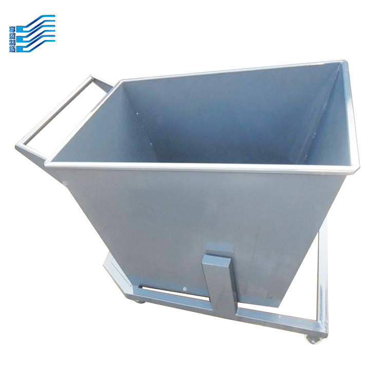 Chip removal machine, iron chip cart, CNC machining center, scrap cart, tool cart, push iron chip cart, flatbed cart details Picture