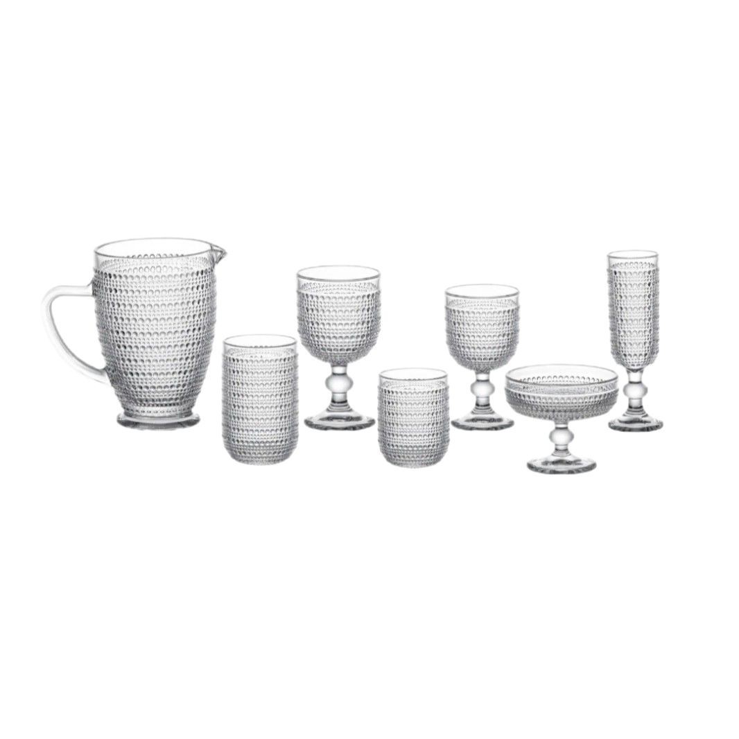 Wholesale European-style raindrop original color wine glasses, cups, champagne glasses, ice cream bowls, creative hotel household utensils from the manufacturer Item Picture
