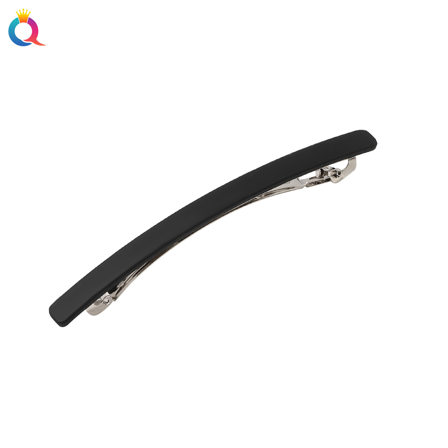 Qiyue Cross-border frosted Plate hair clip, women's high-end and versatile one-piece clip, spring clip at the back of the head, hair accessory wholesale Item Picture