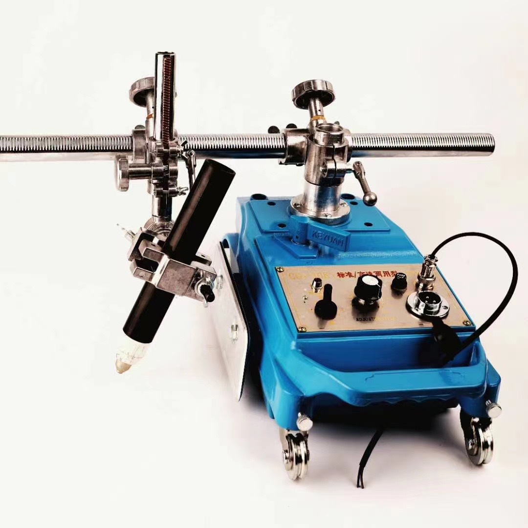 Shanghai Huawei CG1-30 Flame cutting machine, small car magnetic crawler flame semi-automatic cutting machine details Picture