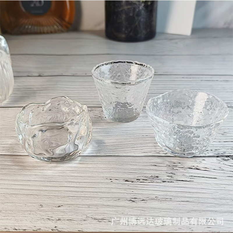Glass tea tasting cups, Chinese-style tea drinking cups, Gongfu tea cups, personal tea cups, master cups, transparent conical cups, tea sets Application Scenario