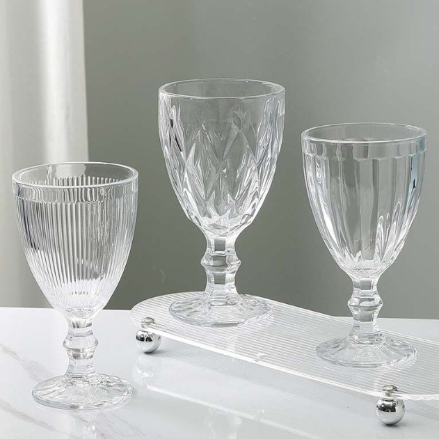ins Sunflower highball glass, Nordic embossed sparkling wine glass, Champagne glass, cold drink milkshake glass, juice glass full figure