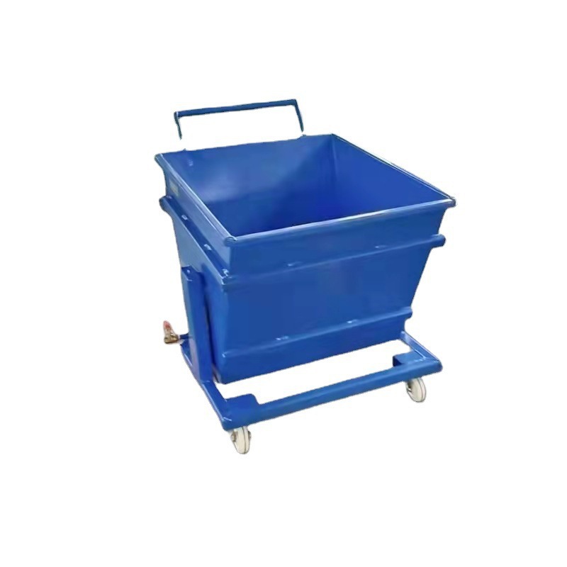 Machine tool scrap iron chip truck, chip conveyor, hand-pushed chip collection truck, dump truck, tipping bucket Item Picture