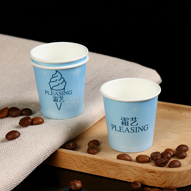 3-ounce disposable tasting cup, 50ml tasting cup, dessert disposable tasting cup, advertising cup, customizable Specification drawing