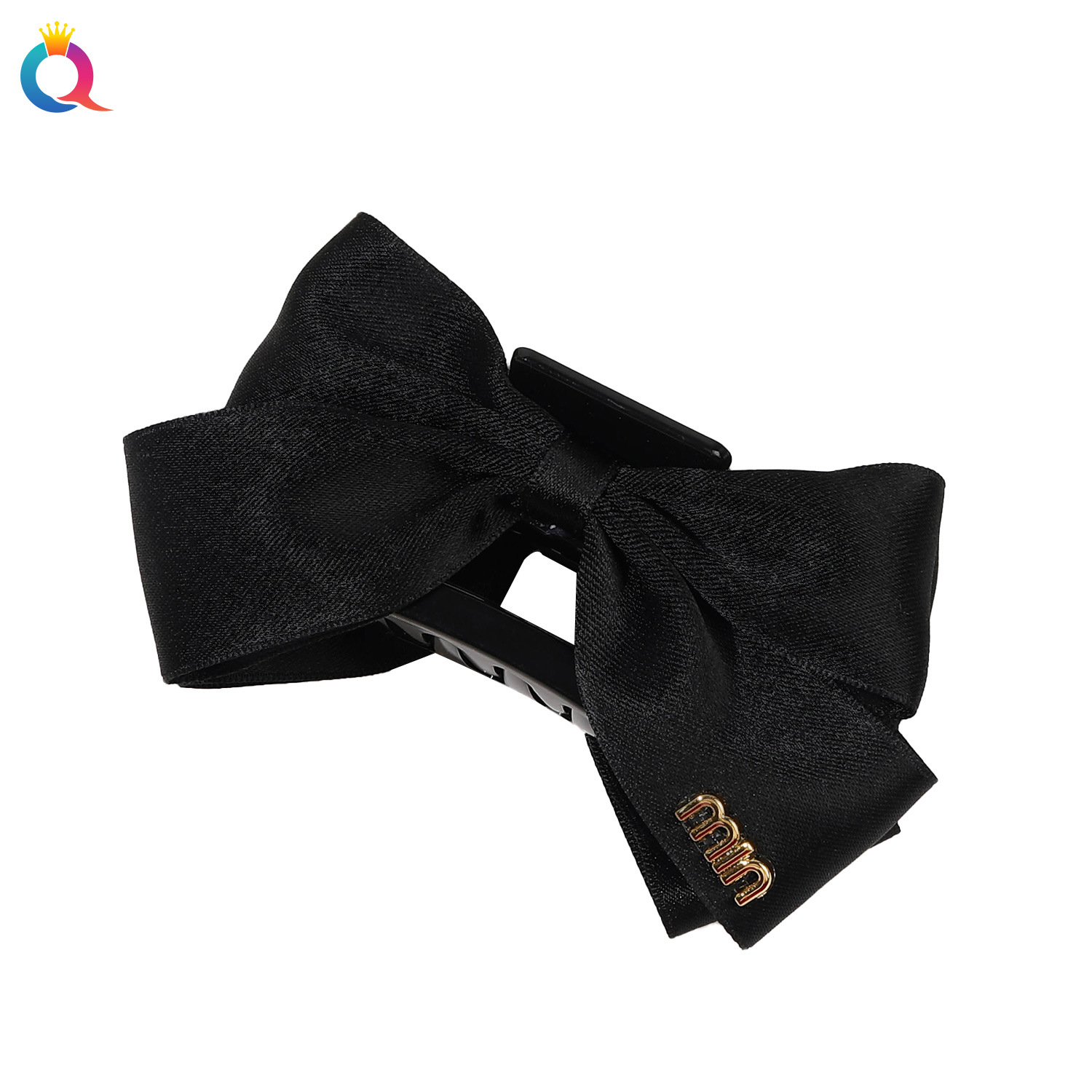 Qiyue Cross-border Bow Hair Clips, coil hair clips, hairpins, simple spring clips, high-end shark clips, hair accessories wholesale Item Picture