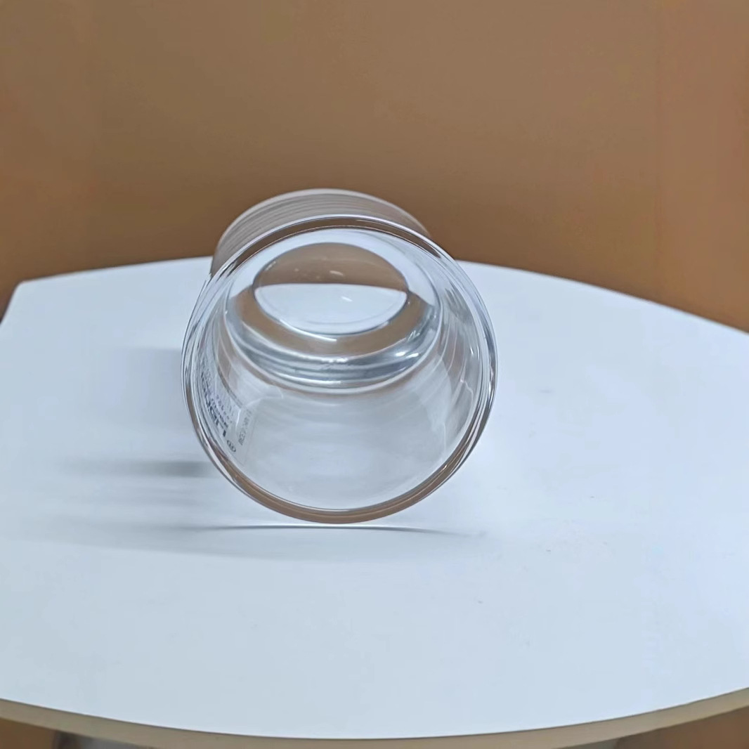 Wholesale HL's new flat-shaped whisky glasses, spirits glasses, Western-style glasses, thick-bottomed large bullet glasses, one-sipped beer glasses Specification drawing