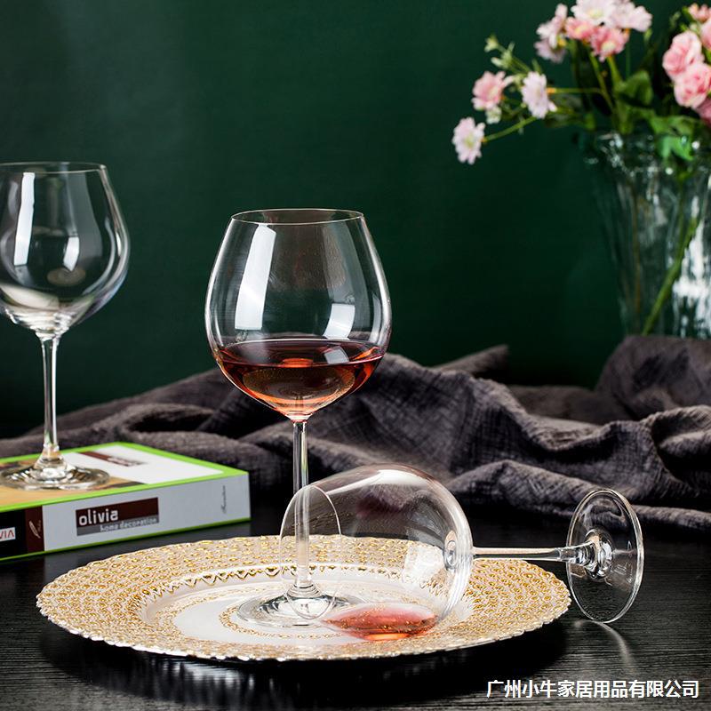 Wholesale of large-bellied apple cups, spherical, round, large-bellied high-footed cups, high-end glass wine glasses with large capacity Application Scenario