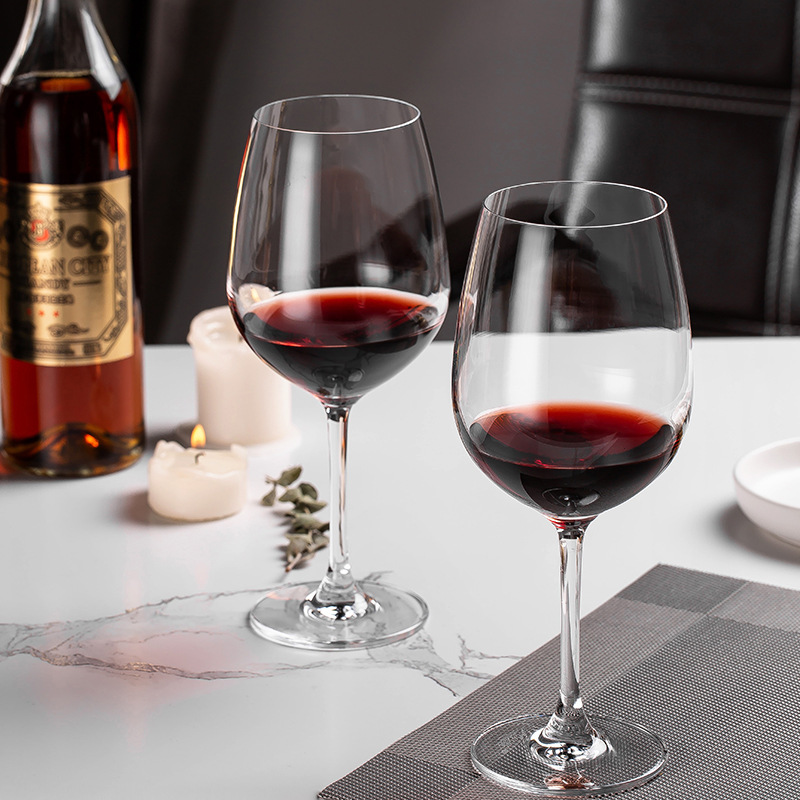 Iderita creative crystal wine glasses, goblets, wine glasses, champagne glasses, wine set wholesale with LOGO printing full figure