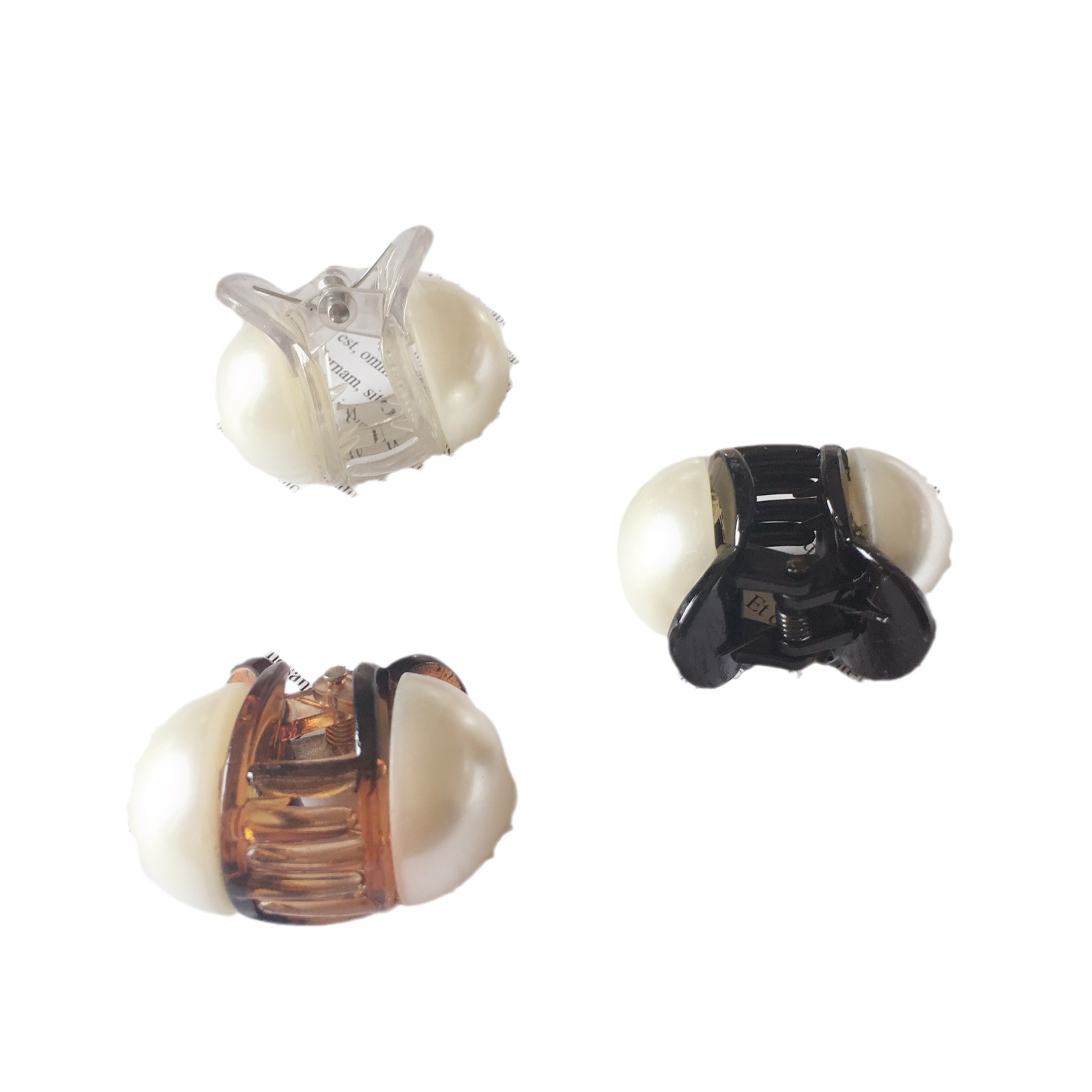 Qiyue Korean hair clips, hair accessories, large pearl hair clips, Korean version elegant Little Chanel hair accessory manufacturer B49 Item Picture