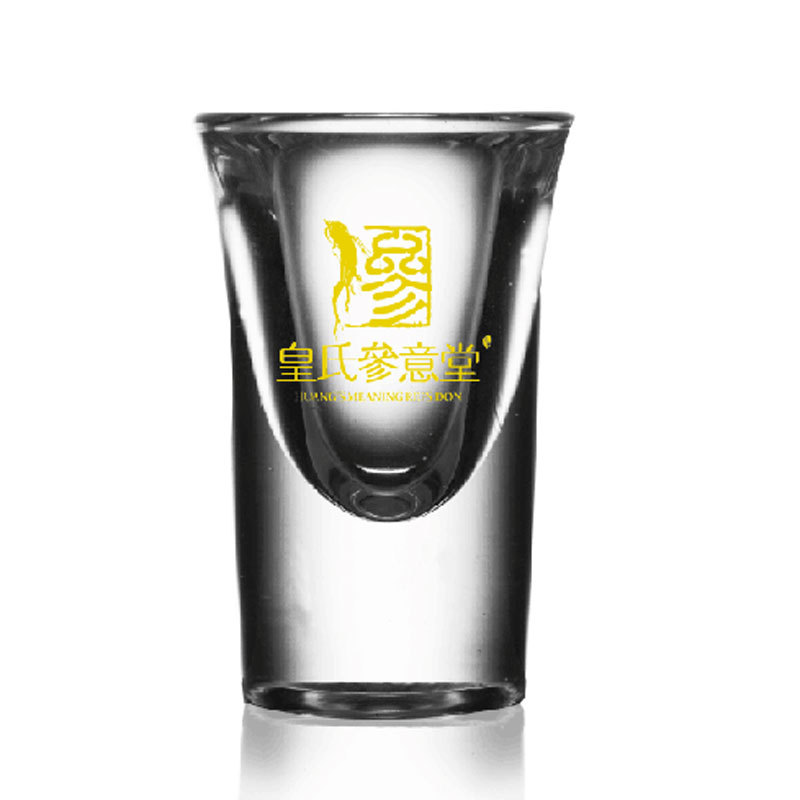White spirit, one-sip cup, baking flower engraving processing, trademark LOGO printing processing, water transfer printing, baking flower film, sandblasting engraving full figure