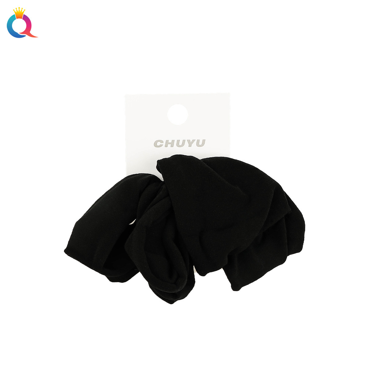 Qiyue Cross-border Wide Towel Ring Set, high elasticity, no hair damage, Hair tie, hair band, women's hair accessories wholesale Item Picture