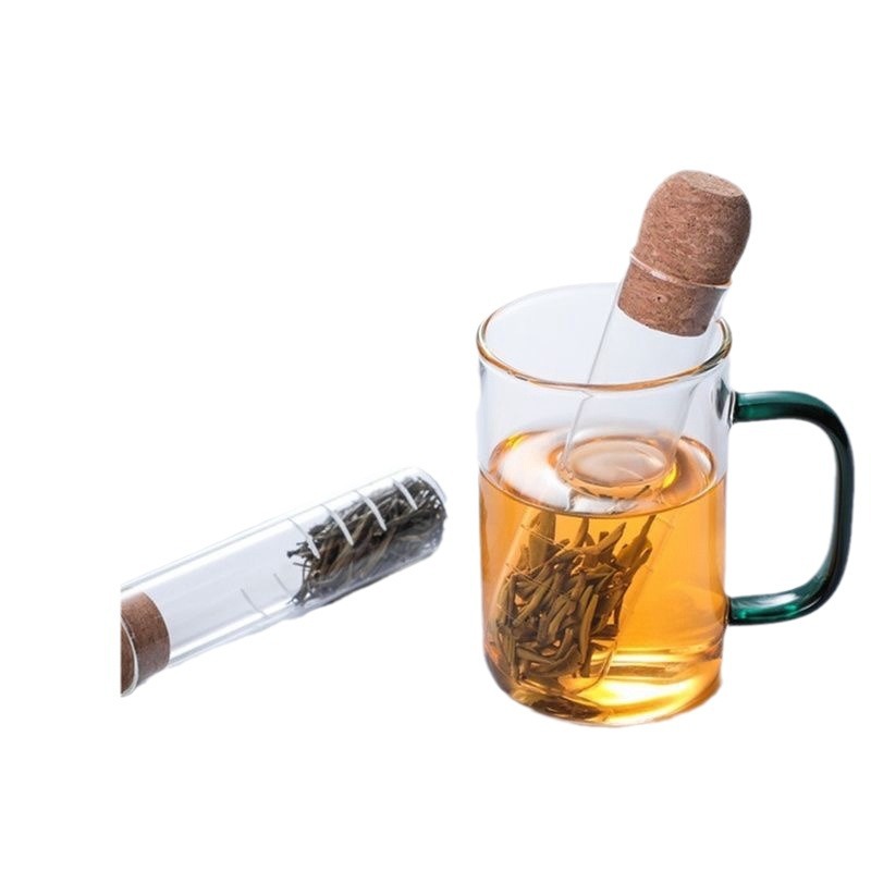 Tea bags, tea brewing tools, office tea sets, tea ware accessories, glass test tubes, tea strainers, tea filters, tea leaf filters Item Picture