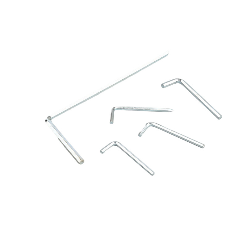 Hex socket wrench, hexagonal small wrench, hex key, bicycle wrench, galvanized L-shaped hardened hex socket wrench Application Scenario