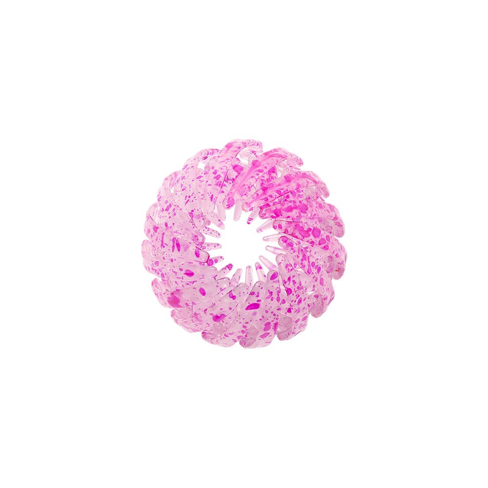 Qiyue Korean version Versatile colorful Bird's Nest hair Bun, back of the head tied in a ponytail bun, telescopic hair bun, hair clip and hair accessory Item Picture