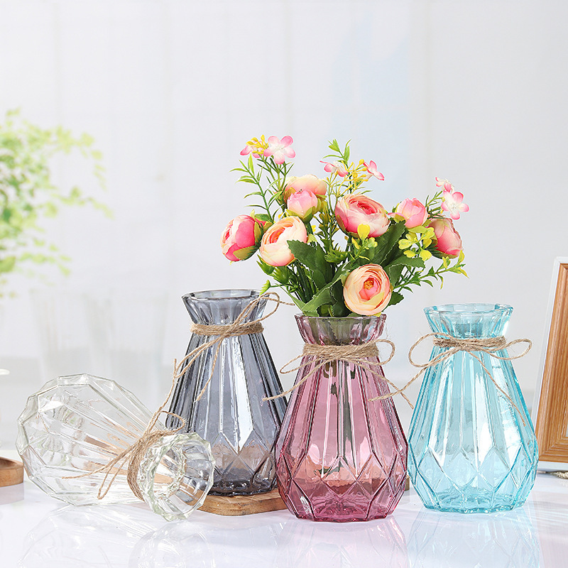 New creative Xinuo glass vases, dry vases, vase inserts, hydroponic vases, decorative ornaments, bottles Specification drawing
