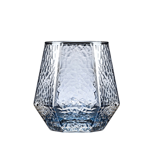 Green apple creative diamond hammer-patterned water glass, whisky glass, Beer glass, juice glass, beverage glass, beer glass full figure