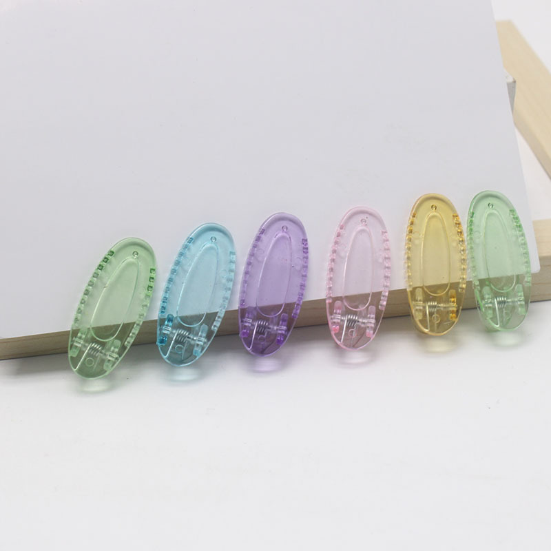 Korean ins jelly-colored hair clips, girl shark clips, sweet diy cream gel hair clips, hair clips, broken hair clips wholesale Specification drawing