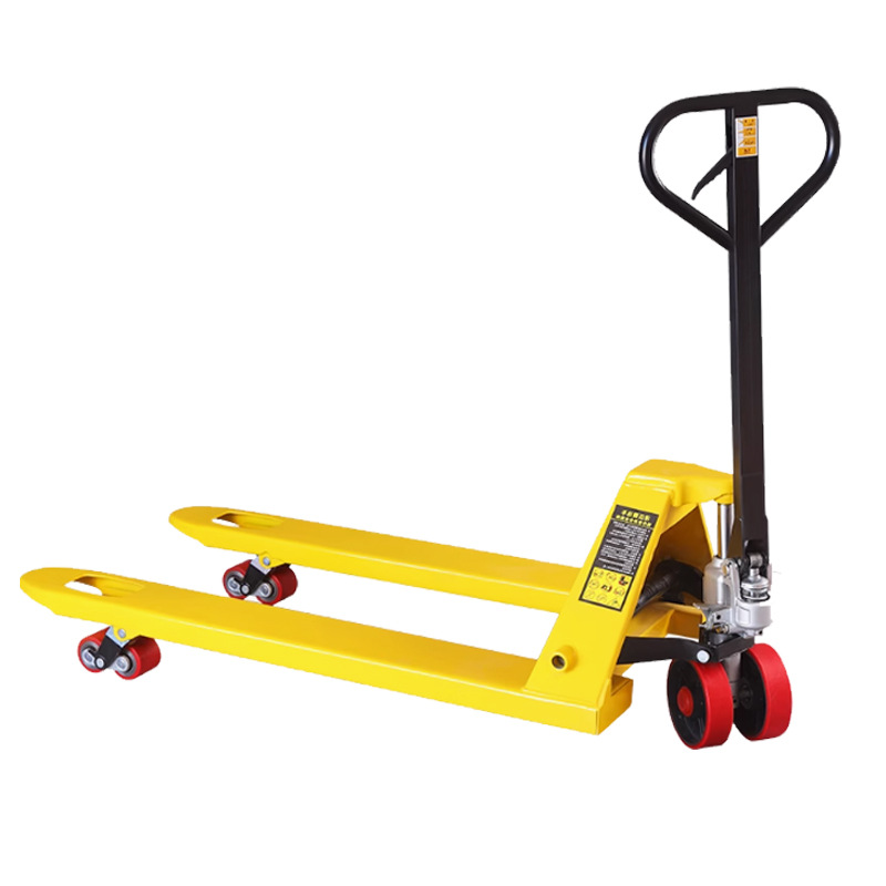 Hand-pushed pallet storage, ground ox logistics loading and unloading, hand-pushed forklift, manual hydraulic handling vehicle, 3-ton and 5-ton manual forklifts Item Picture