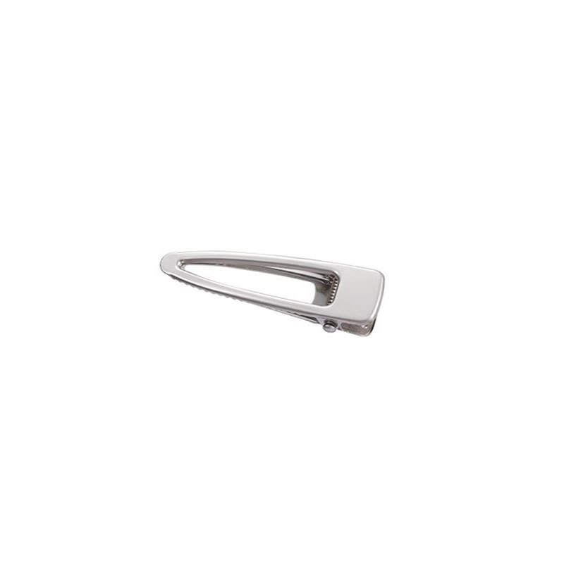 Korean metal diy hair clip bottom clip, ins high-end summer hair accessory headwear, girls' side hair clip wholesale Item Picture
