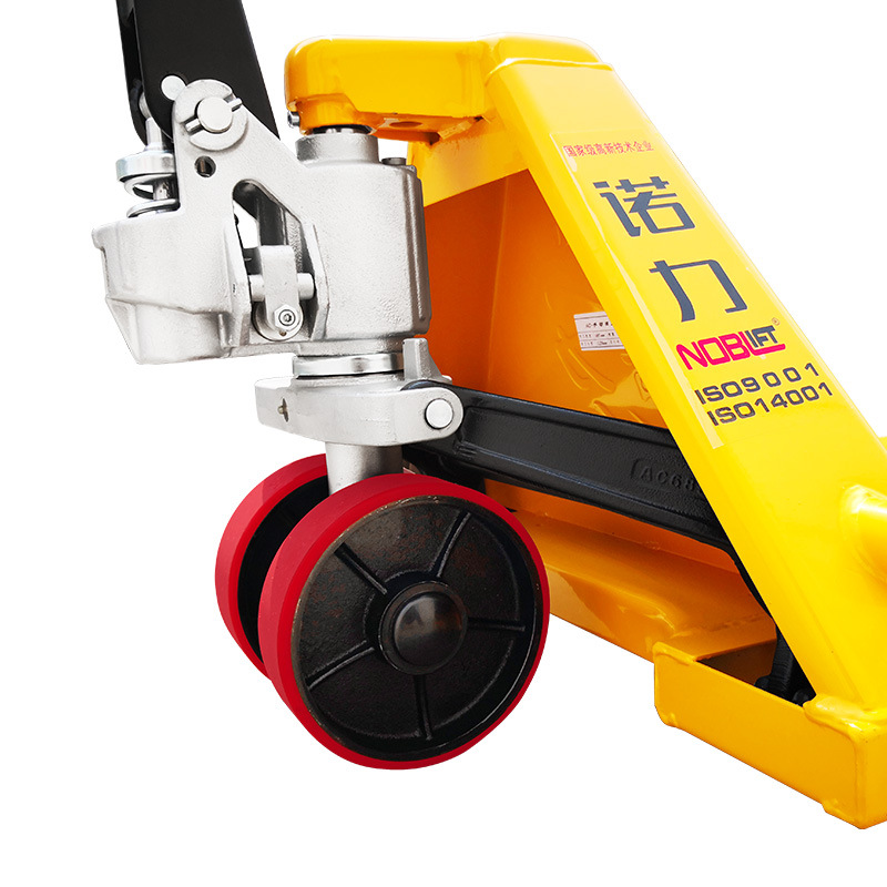 Nolli forklift manual hydraulic forklift pallet truck DF2-ton AC3T hydraulic pallet trolley, powerful and powerful Specification drawing