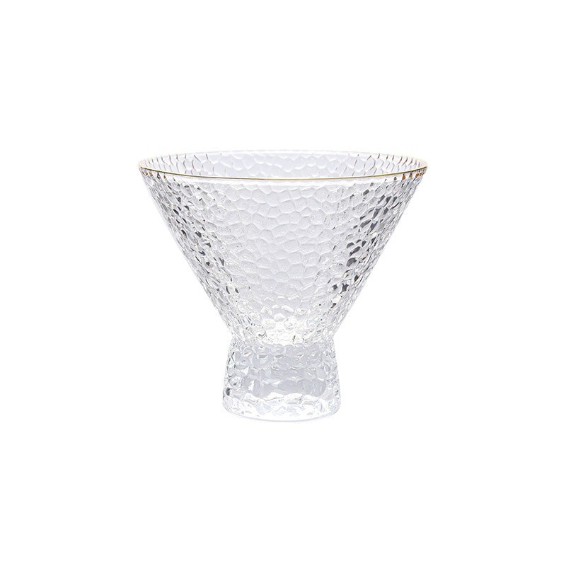 High-appearance-level ice cream bowl, dessert salad bowl, glass bowl, household fruit yogurt pudding glass bowl, martini cup Item Picture