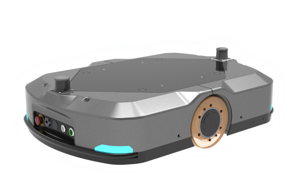 The compound automated AGV robot can carry and assemble mechanical arms with laser navigation to achieve autonomous obstacle avoidance undefined