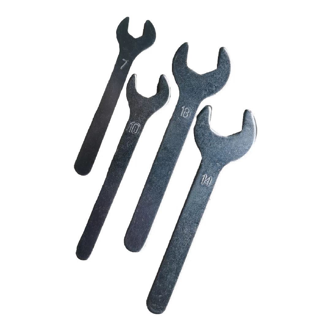 Factory direct supply of single-head open-end wrench matching tools, disposable thin small wrenches, simple single-head wrenches for stamping Item Picture