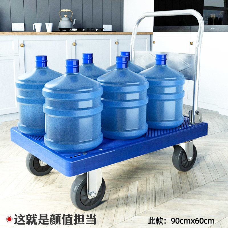 TX small cart, cargo trolley, handling cart, flatbed cart, trailer, folding express delivery trolley, portable shopping cart Application Scenario