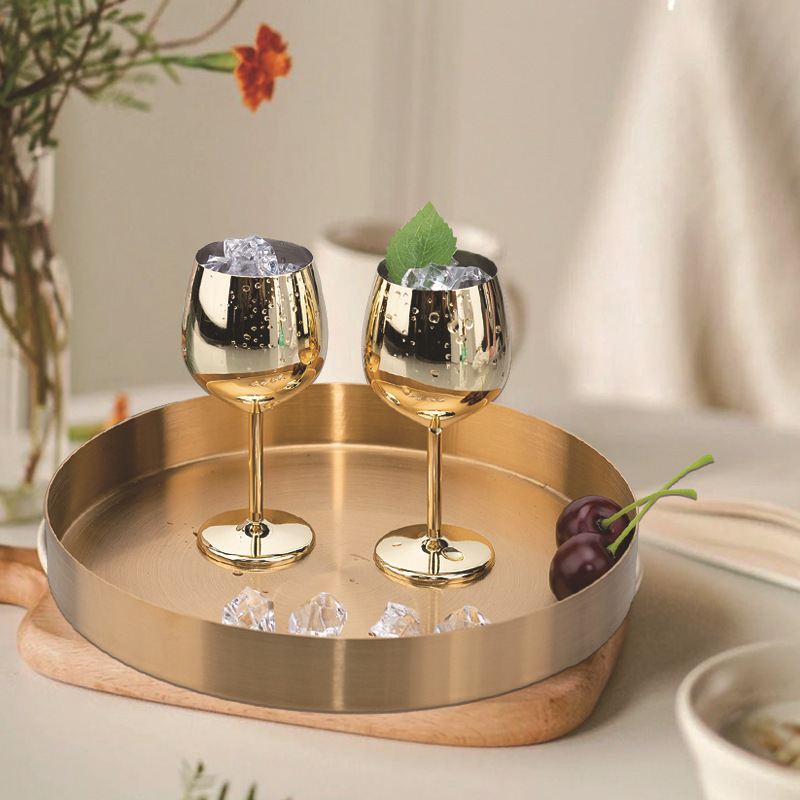 Cross-border European and American new mini red wine glass 70ml tall glass bar hotel cocktail one-sip cup gift box set full figure