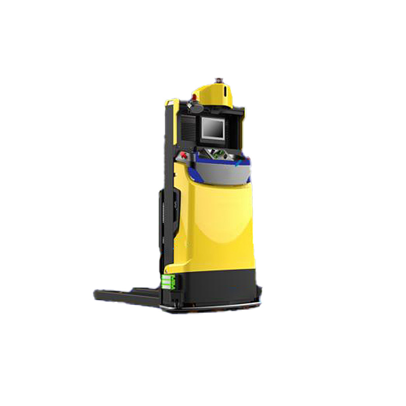 Unmanned agv forklift stacking and palletizing factory operation, intelligent handling, 3-ton load capacity, 3-meter lifting agv forklift slam undefined
