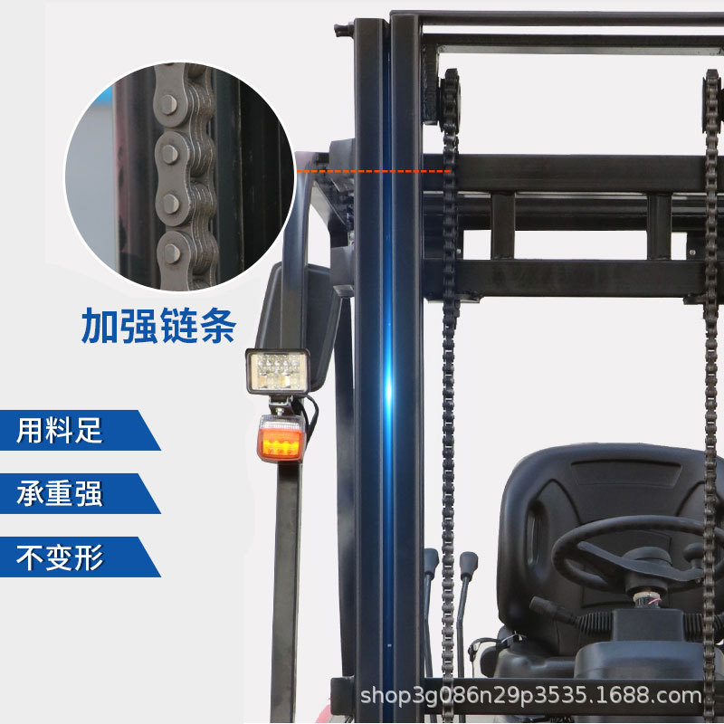 Ride-on electric four-wheel forklifts, new energy forklifts, fully automatic hydraulic lifting and handling trucks, forklifts in various specifications Application Scenario